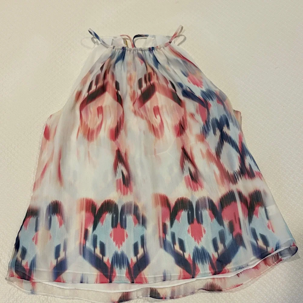 Ramy Brook Multicolor Sleeveless Blouse - Picture 1 of 6